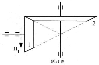 全国2008年7月高等教育自学考试机械设计基础试题(图1)