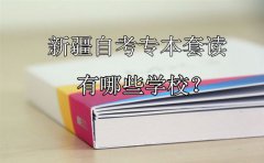 新疆自考专本套读有哪些学校？